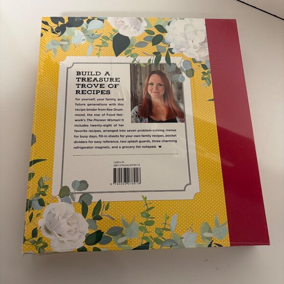 The Pioneer Woman Cooks Treasured Recipes Deluxe Recipe Binder Ree Drummond NEW - Picture 3 of 8